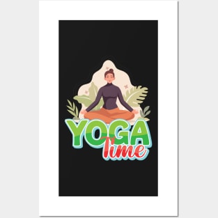 Yoga Just Do It, Yoga Time Posters and Art